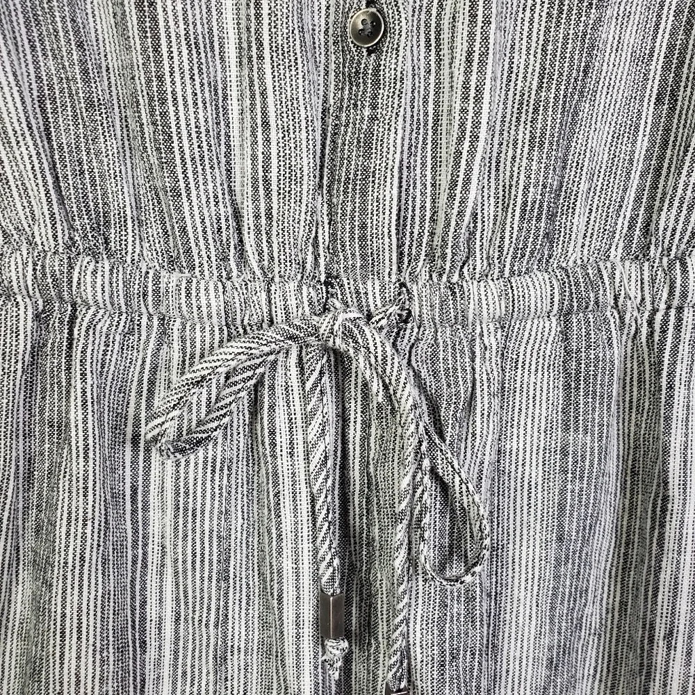 KELLY RENEE LINEN BLEND SLEEVELESS ROMPER - Picture 5 of 7